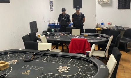 La Policía santafesina clausuró un casino ilegal y arrestó a 10 personas en Rosario