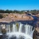 Cascada del Saladillo: Enrico supervisó los trabajos para la segunda etapa de la obra hídrica