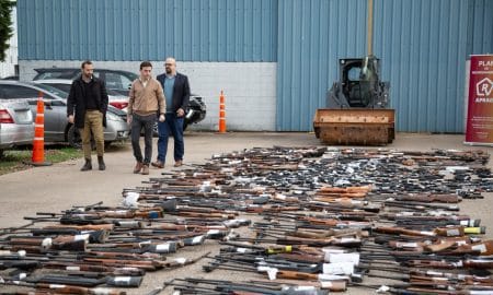 Destrucción de más de 1000 armas: Muchas eran réplicas utilizadas para cometer delitos