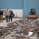 Destrucción de más de 1000 armas: Muchas eran réplicas utilizadas para cometer delitos