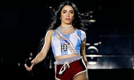 Cuándo la música es ejemplo: Lali juntó más de 1,2 toneladas de alimentos en Vélez