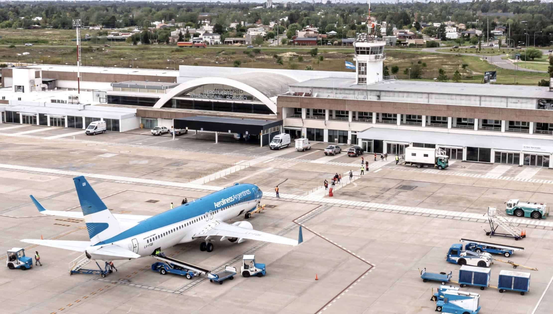 Acuerdo para realizar la obra sobre la pista del Aeropuerto Internacional de Rosario