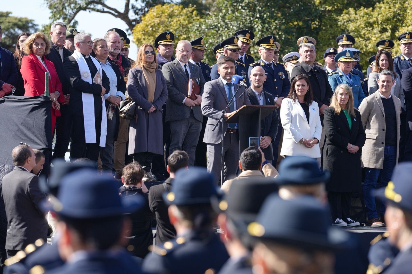 Pullaro participó del acto por el 171º Aniversario de la Policía de Rosario