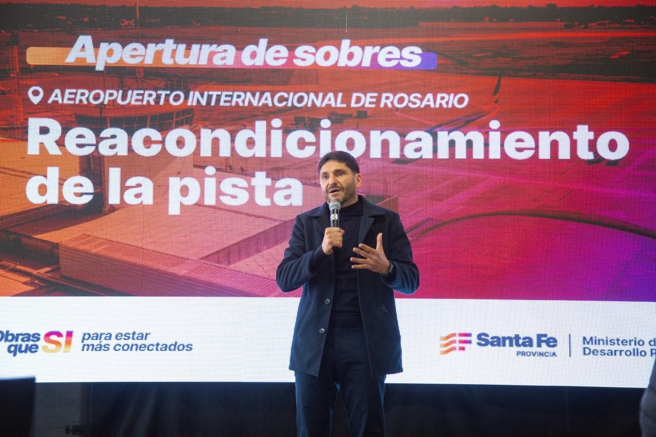 Provincia licitó la renovación de la pista del Aeropuerto Internacional Rosario