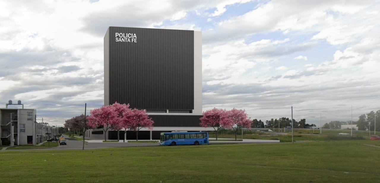 Así será la Estación Policial Norte que el Gobierno Provincial construirá en Rosario