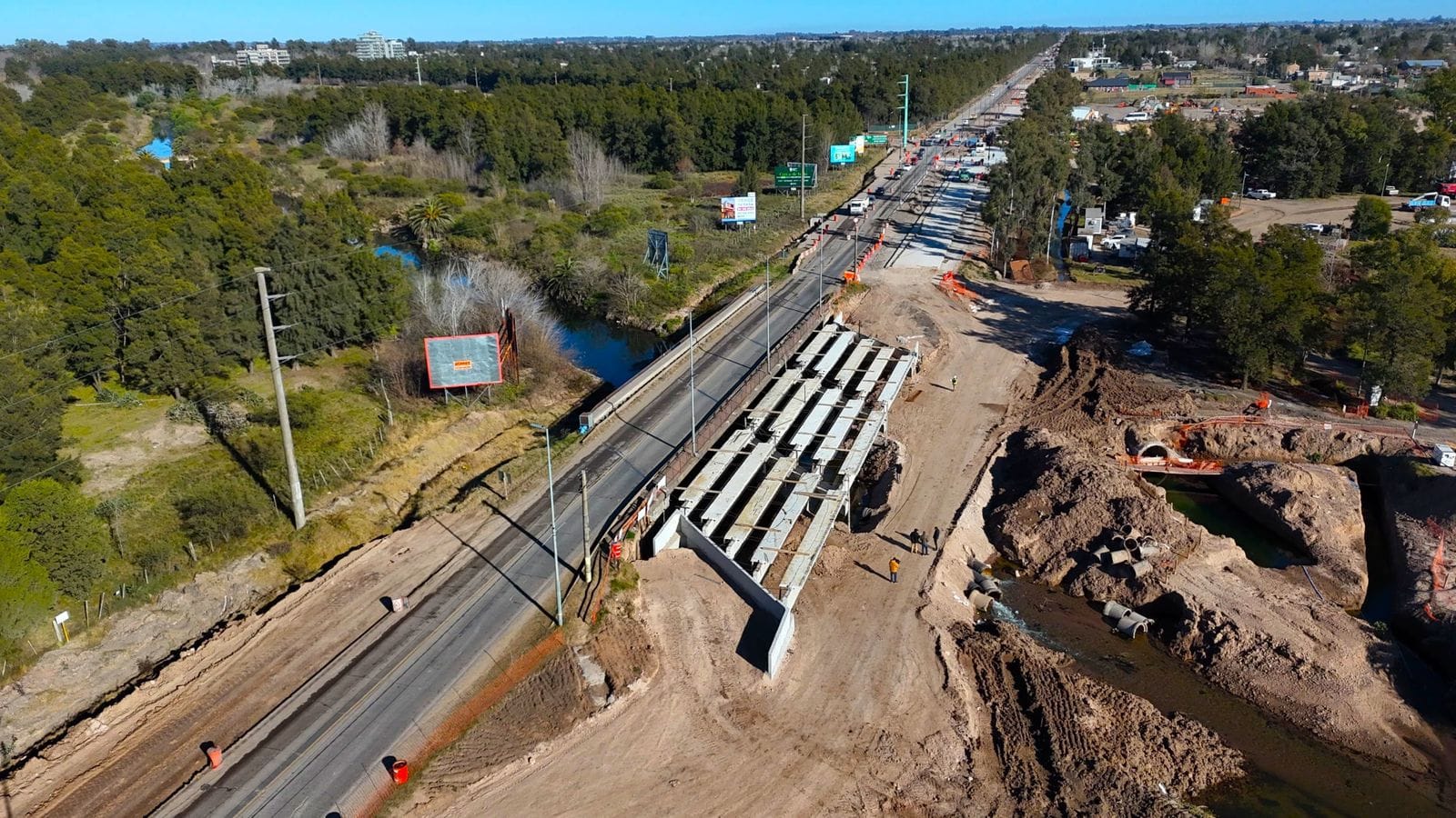La estratégica obra de avenida Newbery de Rosario tiene un 60% de avance