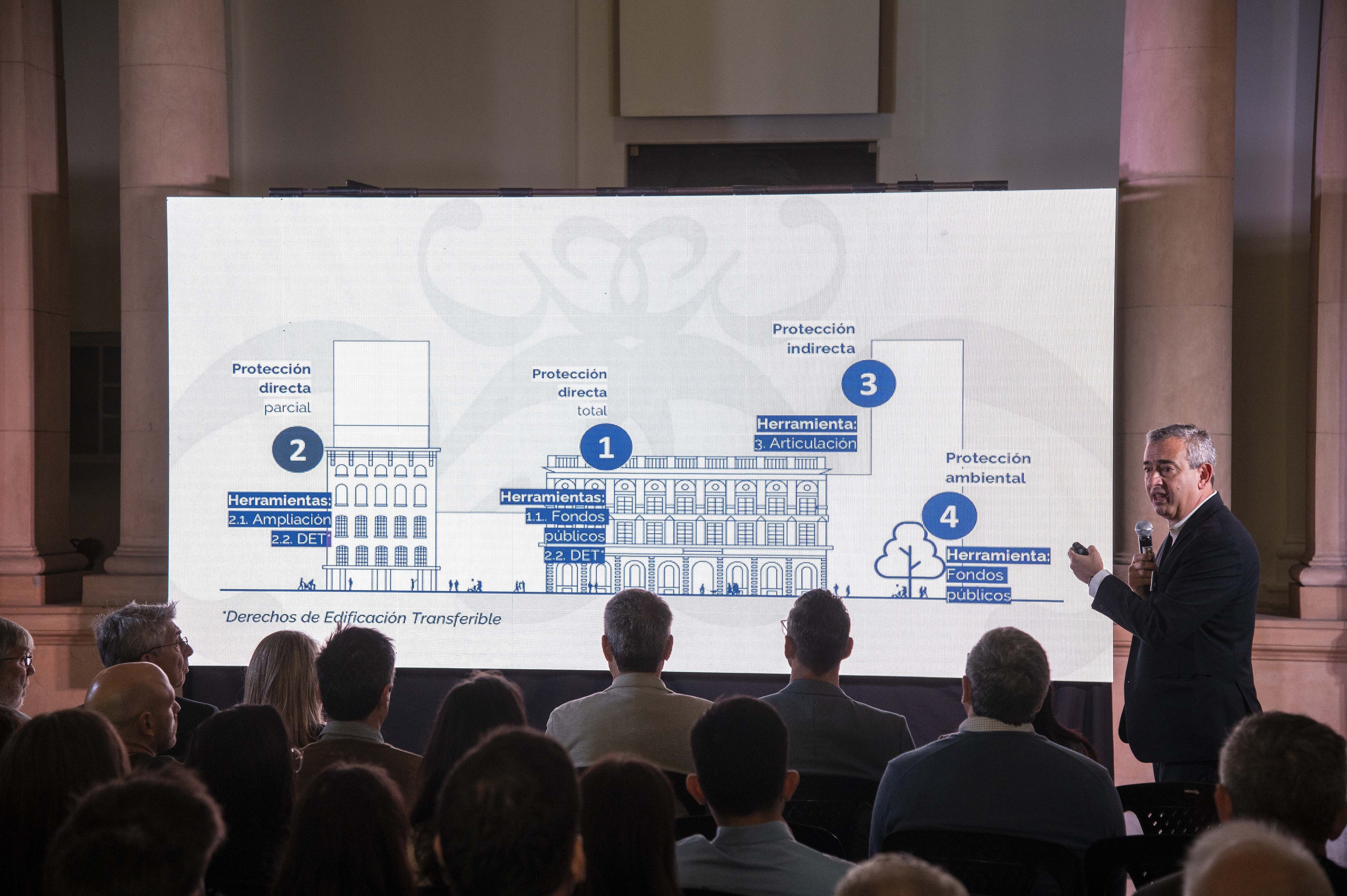 Javkin presentó el Plan de Sostenibilidad Patrimonial para preservar y revalorizar los inmuebles históricos