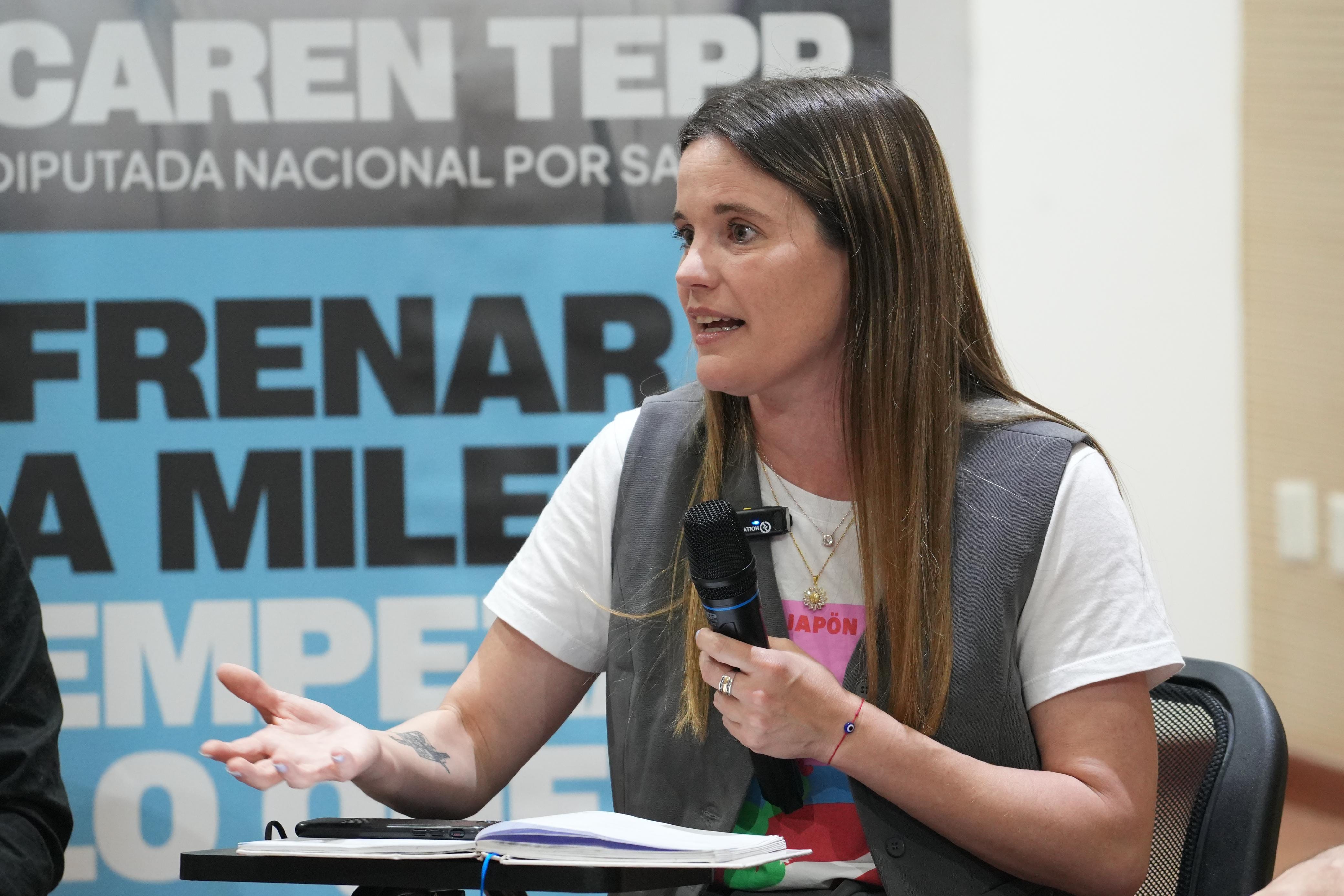 Caren Tepp: Construimos un proyecto para defender a las personas con discapacidad desde el Congreso