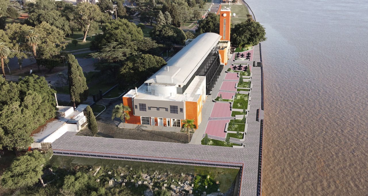 Comienza obra vital para Rosario con la refuncionalización del muelle de La Fluvial