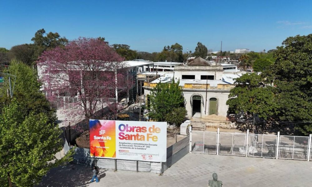 Concluyen la obra de la nueva Escuela Juramento de la Bandera