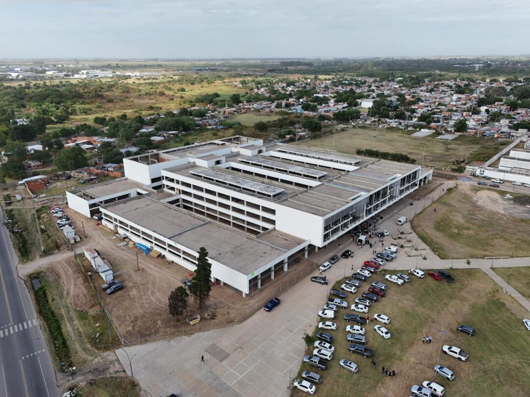 Se reinician las obras del Hospital Regional Sur de Rosario