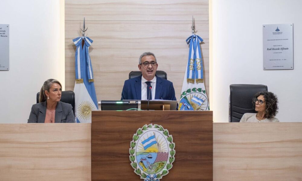 Javkin abrió las sesiones del Concejo y anunció obras, más seguridad y una nueva etapa del plan de pacificación