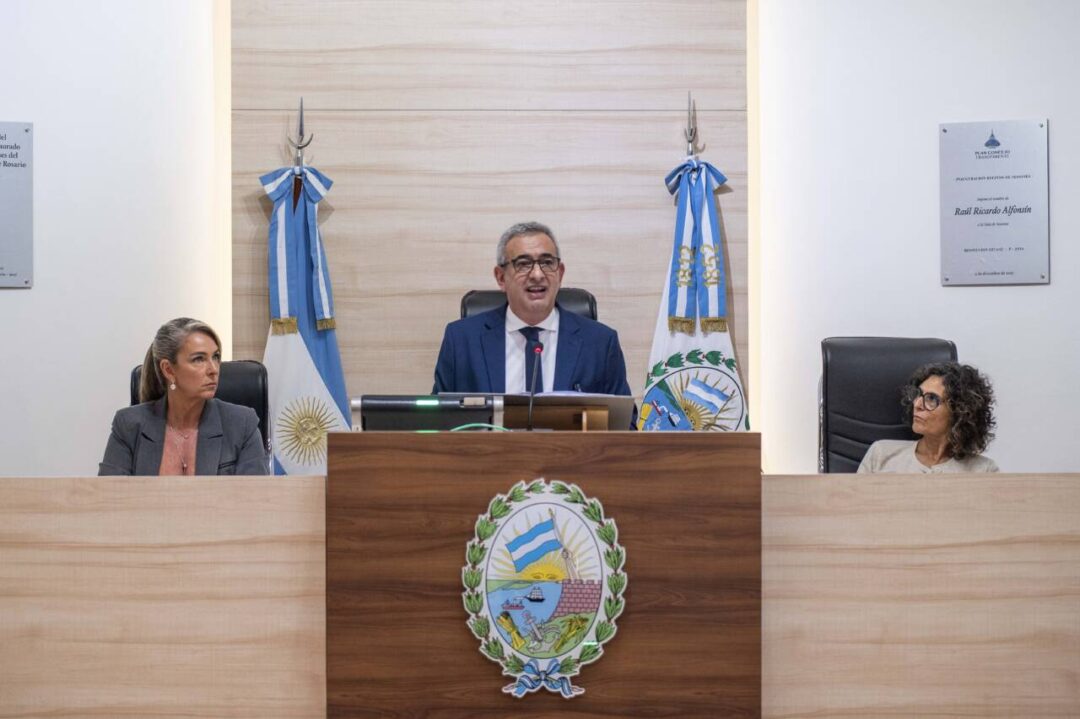 Javkin abrió las sesiones del Concejo y anunció obras, más seguridad y una nueva etapa del plan de pacificación