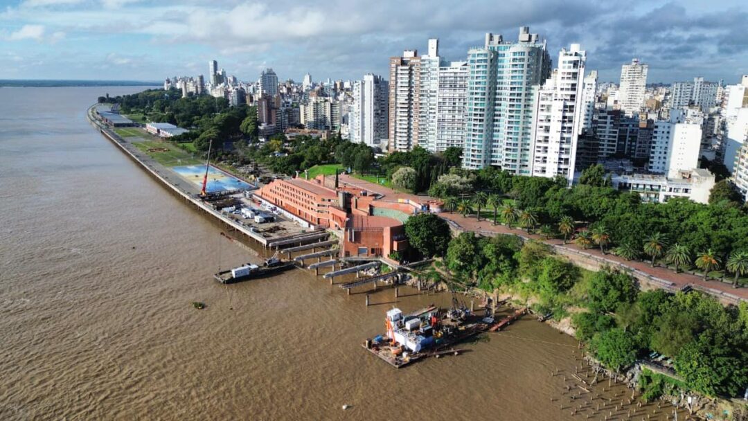 Parque España: Tres frentes activos y 25% de avance en la reconstrucción