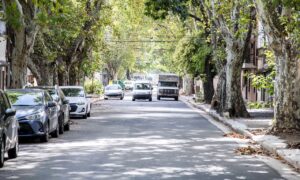 Plan de calles: Finalizó la repavimentación de Cafferata entre Pellegrini y Presidente Perón