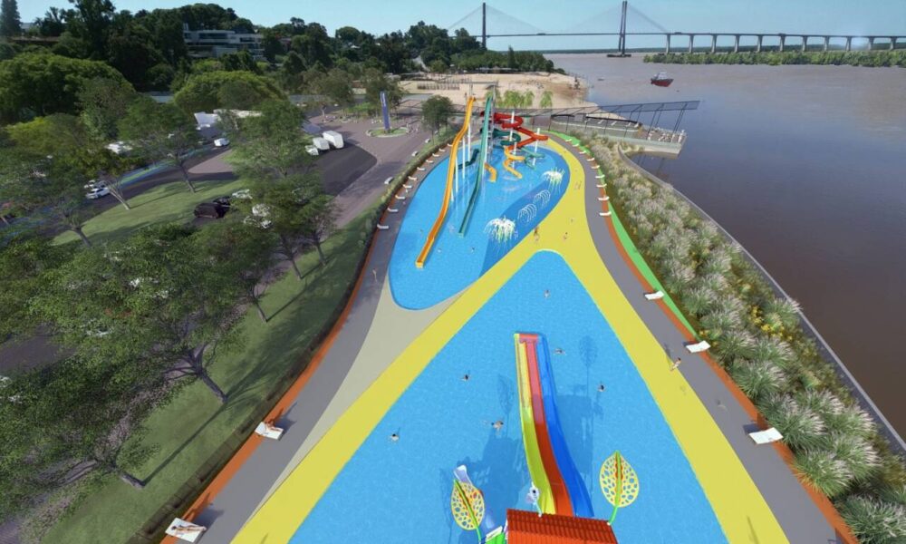 Turismo en Rosario: Licitan un parque acuático en la Costanera Norte