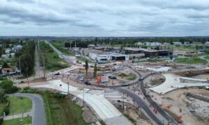 La obra sobre Avenida Newbery entra en su etapa final y mejora la conexión con el Aeropuerto