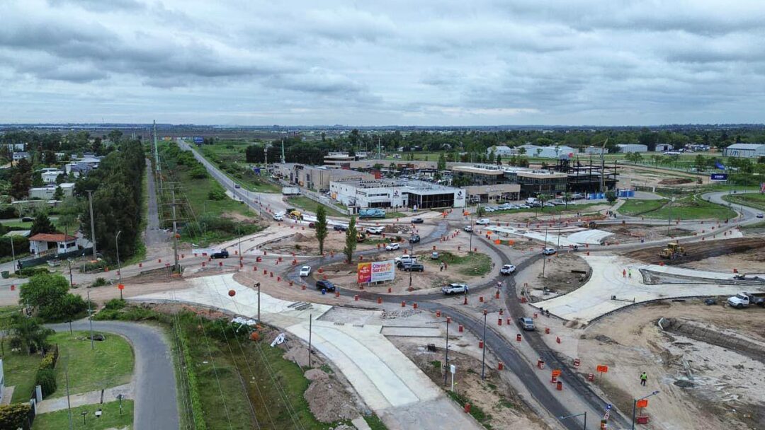 La obra sobre Avenida Newbery entra en su etapa final y mejora la conexión con el Aeropuerto