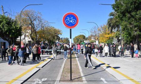 Obras urbanas: Se inauguró la remodelación integral de Avenida Rouillón