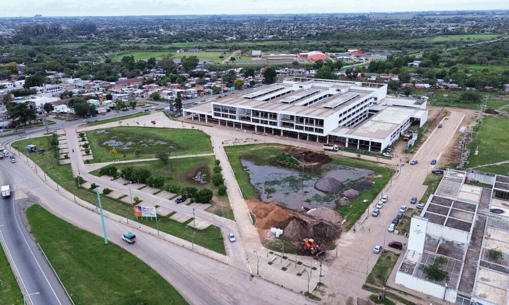 Reactivan la megaobra para terminar el Hospital Regional Sur