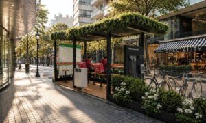 Delivery en Rosario: Proponen estaciones con carga solar, wifi y espacios de descanso