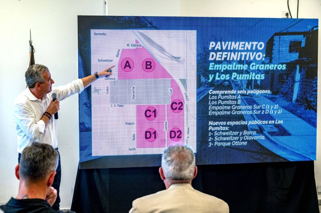 Adjudicaron una obra histórica para Empalme Graneros y Los Pumitas