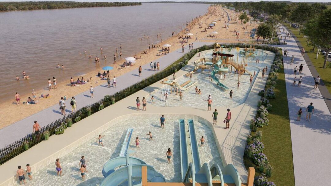 Más caro y más chico: Javkin adjudicó el polémico Parque Acuático de la Costa Norte