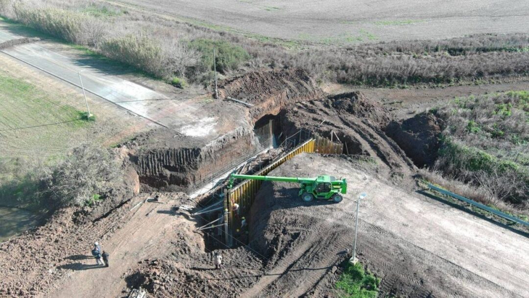 Arroyo Frías: una obra histórica entra en su etapa final