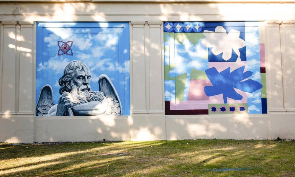 Proyecto Cielo: Artistas rosarinos intervienen el cementerio El Salvador