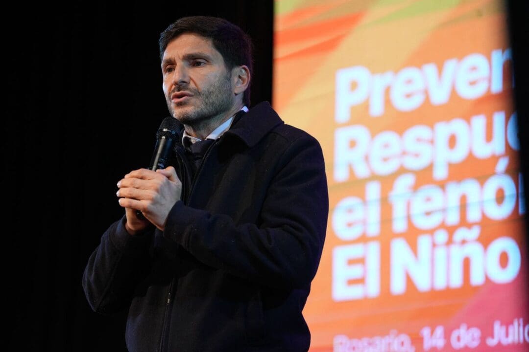 Pullaro anunció un fondo de 10.000 millones de pesos para reducir el impacto de El Niño