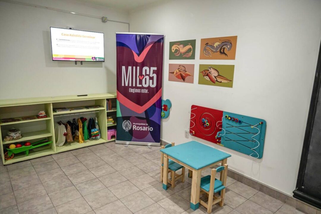 Casa Germinar: Rosario habilitó una casa de cuidado para madres y niños