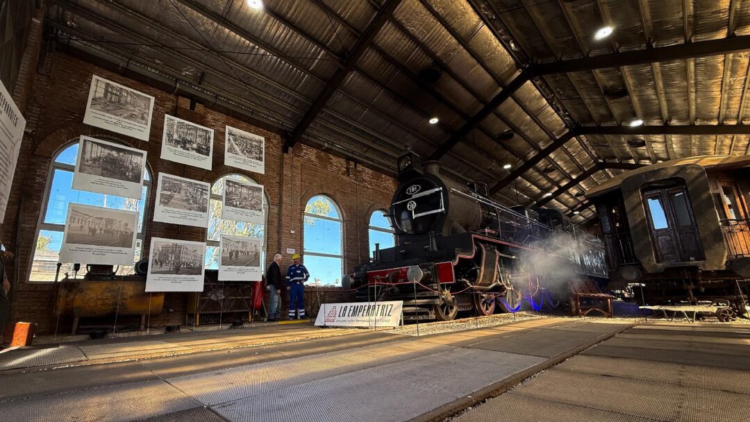 Pérez inauguró el Museo Taller Ferroviario La Emperatriz