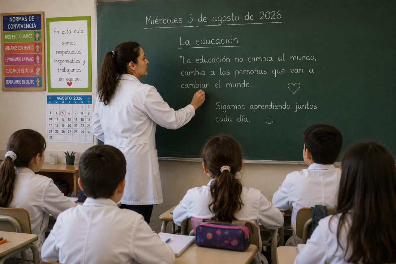 Santa Fe abre la inscripción para titularizar cargos docentes
