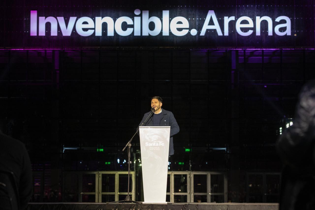 Rosario inauguró el Invencible Arena Rosario inauguró el Invencible Arena
