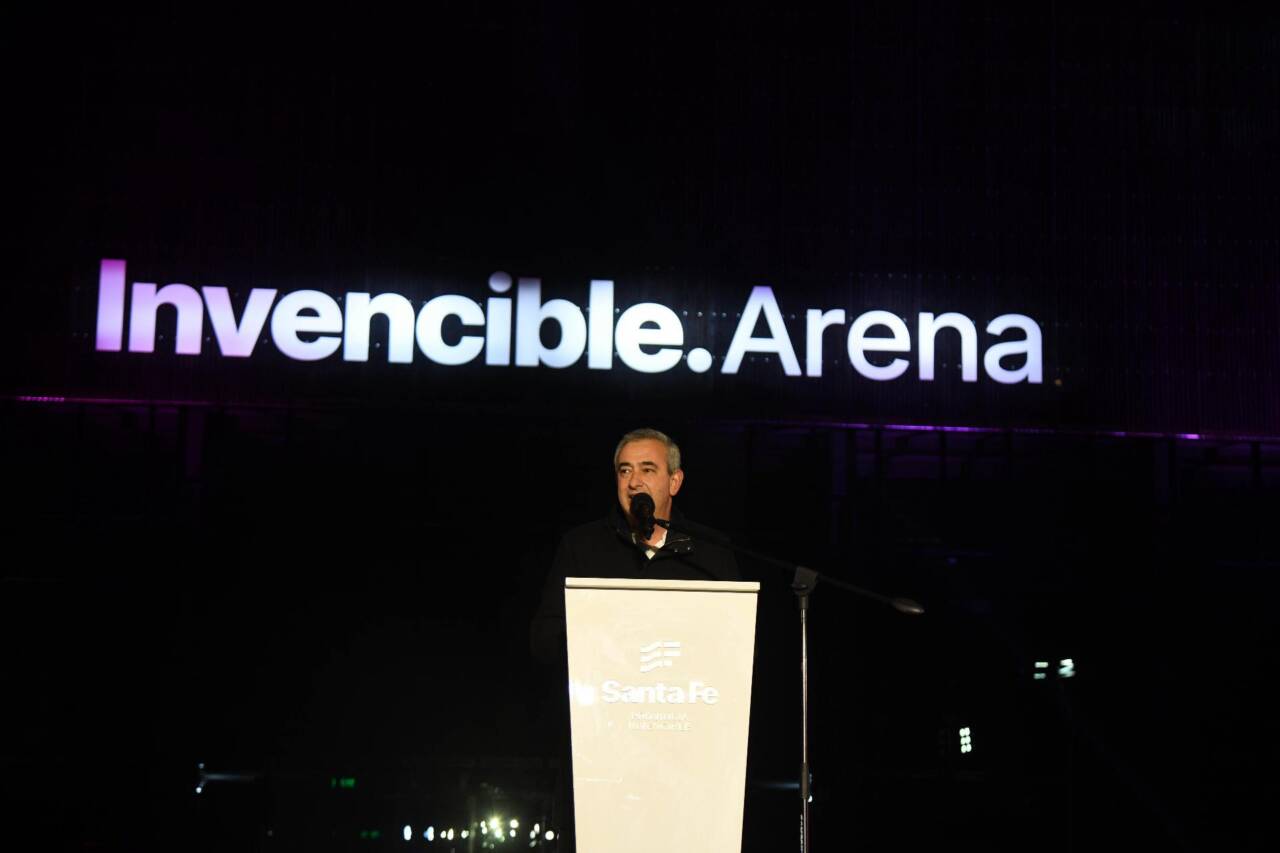 Rosario inauguró el Invencible Arena Rosario inauguró el Invencible Arena