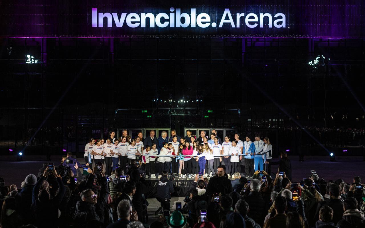 Rosario inauguró el Invencible Arena Rosario inauguró el Invencible Arena