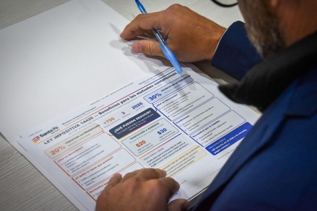 Santa Fe suma a mutuales al financiamiento productivo