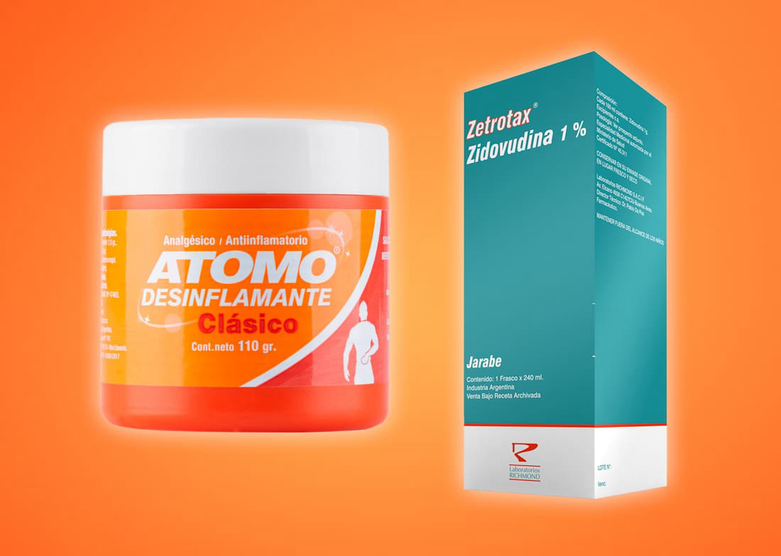 Prohíben lotes de Átomo Desinflamante y Zetrotax tras un robo
