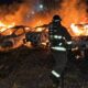 Rosario: Un incendio destruyó cuatro patrulleros de la Policía de Santa Fe