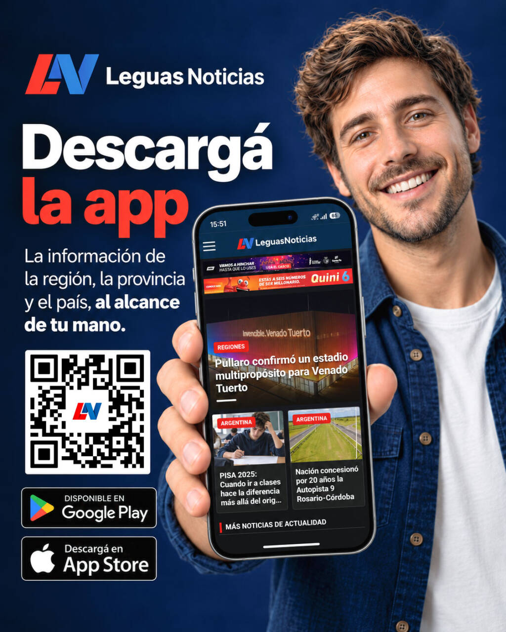 Descargá la app de Leguas Noticias