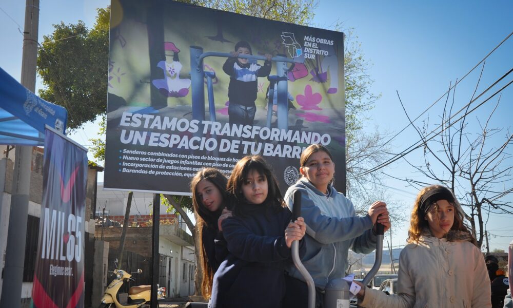 El municipio habilitó un nuevo espacio público en barrio Tablada